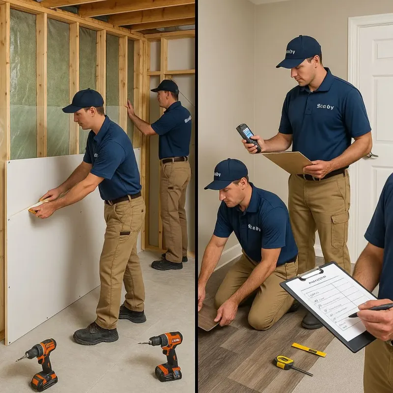Repairs and Reconstruction process in Mountain Village, CO